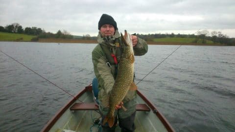 A Nice Pike Taken on the Fly on a Recent Outing With Eamonn