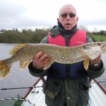 Alain Renaudin from France with his first Pike of his holiday