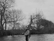 Some early hatches of Olives and Midges on the Liffey Fly fishing on the Liffey