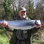 Drowes – Kevin Osbourne with his fish on Sunday