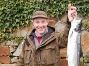 Drowes fishing well with 10 salmon caught