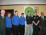 Well done to Conor McDermott of Galway Bay SAC Under 16 winner Conor McDermot 3rd from right