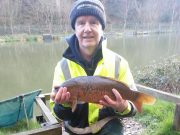 Minogues to the fore at Oaklands Coarse fishing competiton Dave Minogue- Senior winner