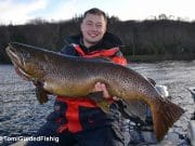 A slow start to the flyfishing on Corrib, but ferox to 93cm taken on lures ferox trout