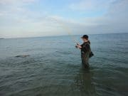 Wexford abu as James Brennan succeeds in the u-16 inter provincial shore angling competition ames Brennan bass fishing