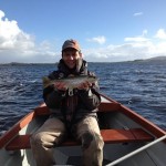 Sheelin – Eddie Shanagher, Clare with his 2 lb Sheelin trout