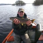 Sheelin – Garry with trout of over 3lbs on March 3rd