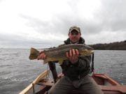 8 lb 11oz trout is our Catch of the Week and is among many good trout catches on a cold Lough Sheelin