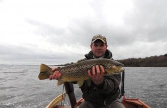 8 lb 11oz trout is our Catch of the Week and is among many good trout catches on a cold Lough Sheelin