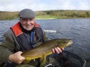 With an abundance of feed the trout at Carrigavantry are superbly conditioned as Dr Ken Whelan found out