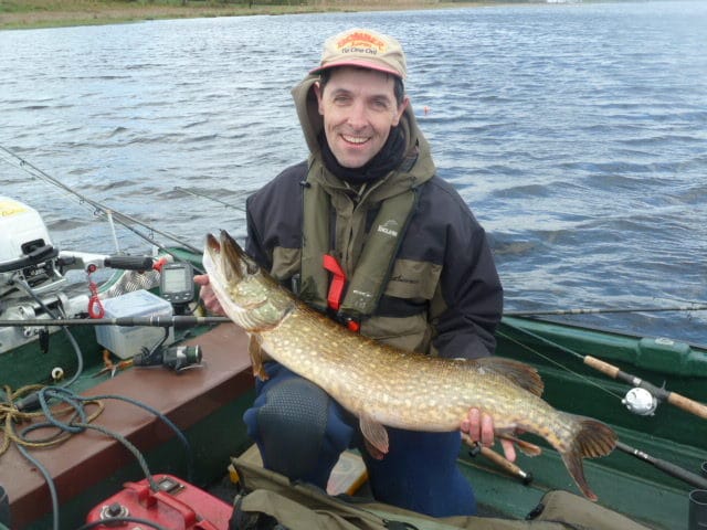 Robert Storey with his winning fish