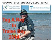 Tag a Ray competition with Tralee Bay Sea Angling Club competition poster