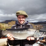 Currane – Graham Walker with his 7.16lb specimen sea trout