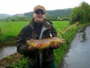 Streamer takes a screamer from Nire as waters rise Nire trout