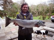 Fine 7 lb. specimen Sea Trout is the highlight of the week on Lough Currane.