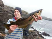 7 different species caught in one day on a Donegal Bay rock mark
