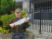 First Ridge Pool Salmon of 2014 Season Landed John Howley with the first Ridge Pool salmon of the season