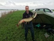 A good pike on dead bait near Athlone pike