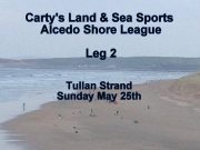 Shore angling league on Tullan Strand Bundoran May 25th