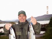 Reasonable catches of grilse and sea trout reported from Lough Currane despite the hot weather.