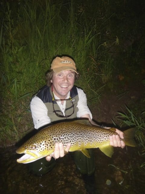 Tom delighted with his fish of a lifetime