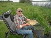 Some good bream around Portumna but bright conditions having an effect bream