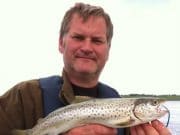 Grilse and bigger salmon in the Moy system, estuary fishing well for sea trout