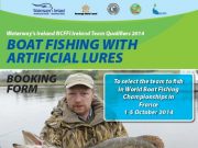 Boat Fishing for pike and perch with lures qualifiers on Lough Erne in Co. Fermanagh this weekend