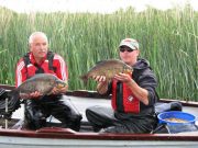 Howard and Nigel enjoy super bream fishing at Melview Lodge in Co. Longford