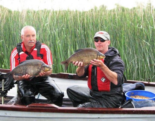 Howard and Nigel enjoy super bream fishing at Melview Lodge in Co. Longford