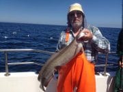 32lb Conger among the fine pollack and ling at Carrigaholt