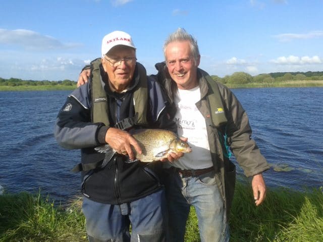 Charlie Harvey and Mike Murray, Murrays B&B and Angling Services