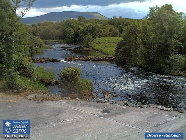 River Drowes at Kinlough Kinlough webcam