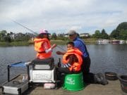 Coarse angling coaching at Loughfest 2014