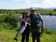 A hattrick of 14lbers for anglers on the Laune salmon