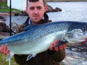 A few salmon at Screebe including one of 22.1lb salmon