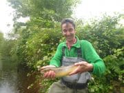 Hot hatches on the Suir with the trout rising