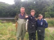 Henry and boys fish well on the Munster Blackwater