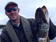 English anglers enjoy pike flyfishing in Mayo pike