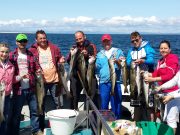Hussy delights her customers with good fishing