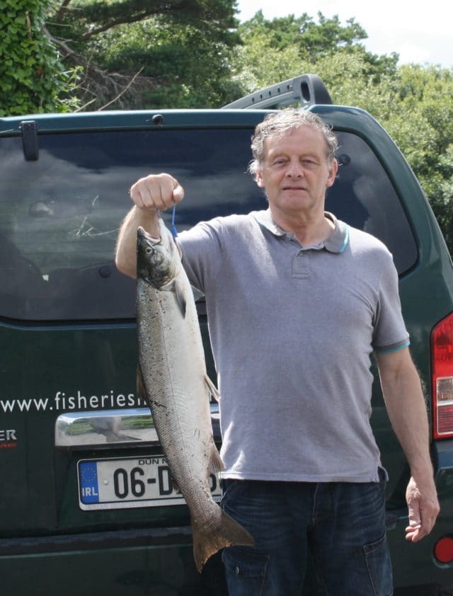 Owenea - Maurice Kennedy with 7lb salmon