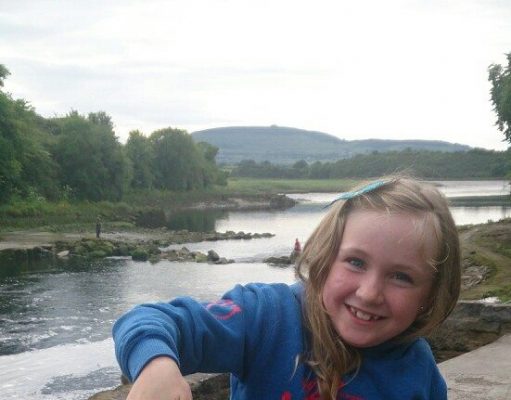 Katie Carty with her 1st Salmon