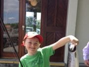 Keeping it in the family in Galway as salmon fishing continues in fine form Young Sean Murphy, aged 10, from Galway, with his first salmon, taken on the Galway Fishery on Sunday June 29th. Sean is from a fishing family, with dad Eugene, uncle Adrian and grandad Fintan all regular visitors to the fishery.