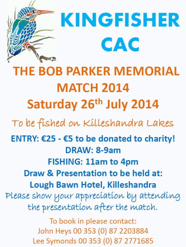 Bob Parker Memorial poster