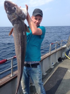 A fine specimen 32 lb. Ling at Courtmacsherry is our ‘Catch of the Week‘ winner