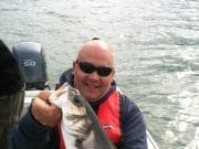 Good bass fishing in Cork Harbour reported bass