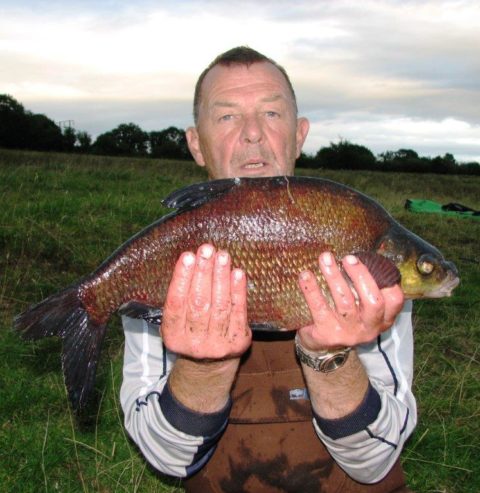 Nigel with one of only a few Bream caught.