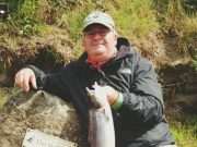 German angler enjoys some nice fishing on the Ridge Pool