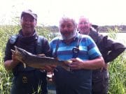 A lovely Glore trout of 5lbs 2oz for Pat Daly