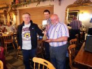 John Hallstead wins the Ernest Appleby Cup plus €1000 in the Catch and Release Sea Trout competition